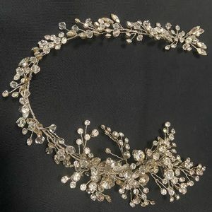 Christie Lauren crystal Bridal head piece